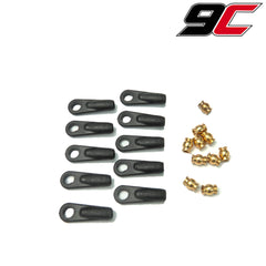 9C MONTY ROD END SET (10 PCS)