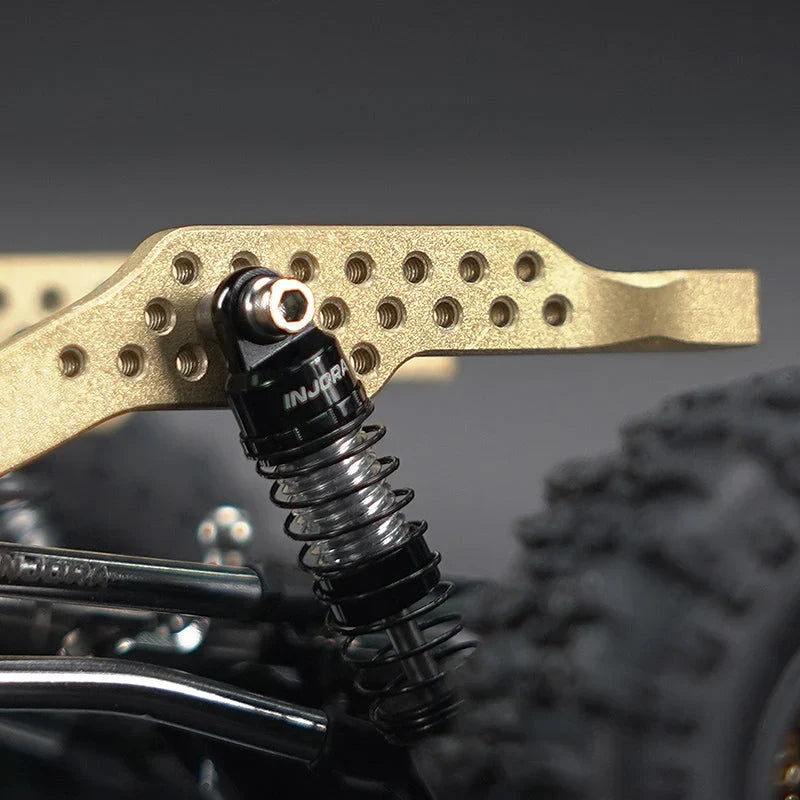INJORA Brass LCG Chassis Kit for 1/30 SCX30 Bronco JLU K10 Tacoma