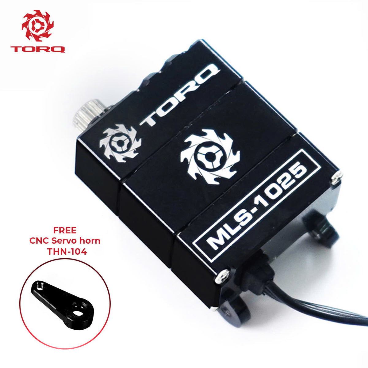 TORQ MLS-1025 Premium DIRECT-MOUNT Servo for REDCAT Ascent-18 with free horn