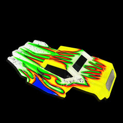 RADIANZ Arrma Grom Airbrush Lexan Body – Mastodon