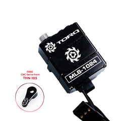 HobbyPlus CR-18P V3 Brushless T-Hunter (Matte Sand) With TORQ MLS-1024 Premium DIRECT-MOUNT Servo
