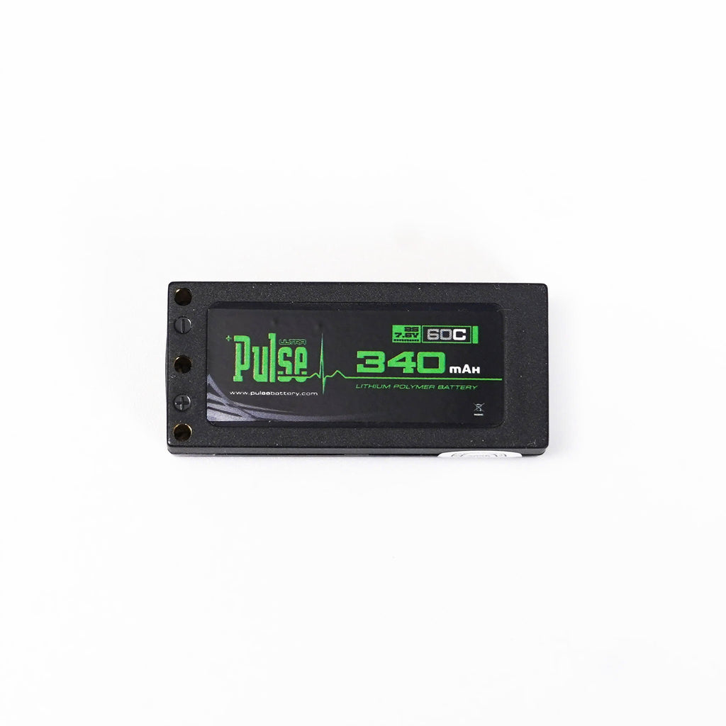 PULSE 340mah 2S 7.6V 60C LiHV Hardcase Battery