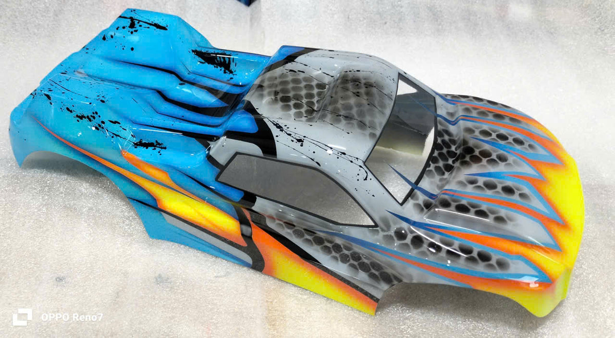 RADIANZ LOSI 22T ORBIS Airbrush Lexan Body – Scorcher