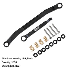 INJORA CNC Aluminum Steering Links for Axial SCX24 - HeliDirect