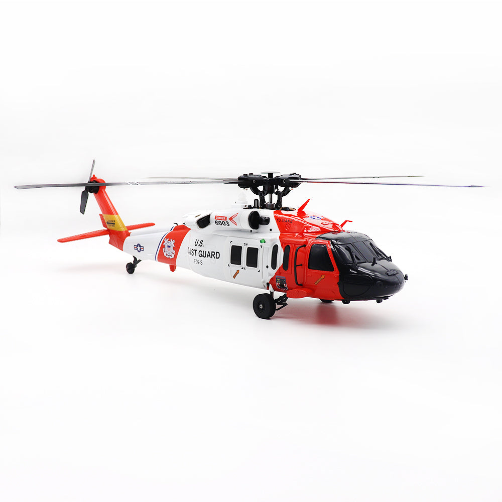 6CH 3D Coast Guard UH-60 Scale RC Helicopter w/ GPS Intelligent Control System - RTF - HeliDirect