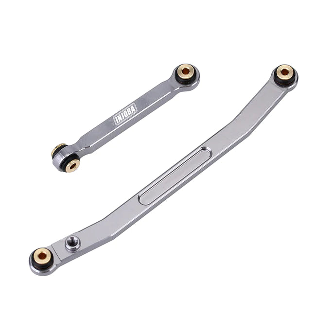 INJORA CNC Aluminum Steering Links for Axial SCX24 - HeliDirect