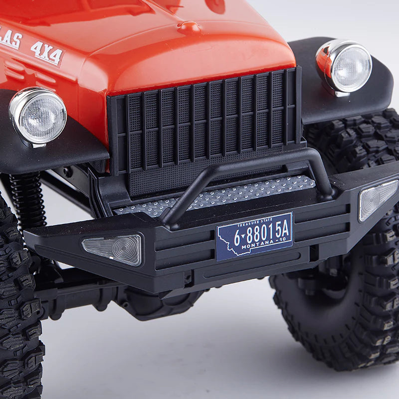 FMS ROCHOBBY 1:10 Atlas 4x4 Off-Road Truck RS - RED - HeliDirect