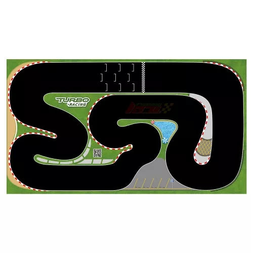 Turbo Racing 1:76 Racing Car Track Mat 90 x 160 cm - HeliDirect