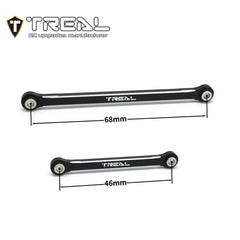 TREAL TRX-4M Upper Links Set (4pcs) Aluminum 7075 Upper Chassis 4-Links Upgrades 1/18 Scale - HeliDirect