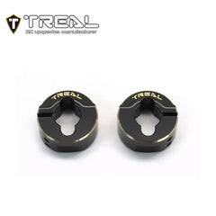 TREAL Brass Rear Counterweight (2P) Axle Weight 13g/pc Upgrades for 1/18 TRX-4M - HeliDirect