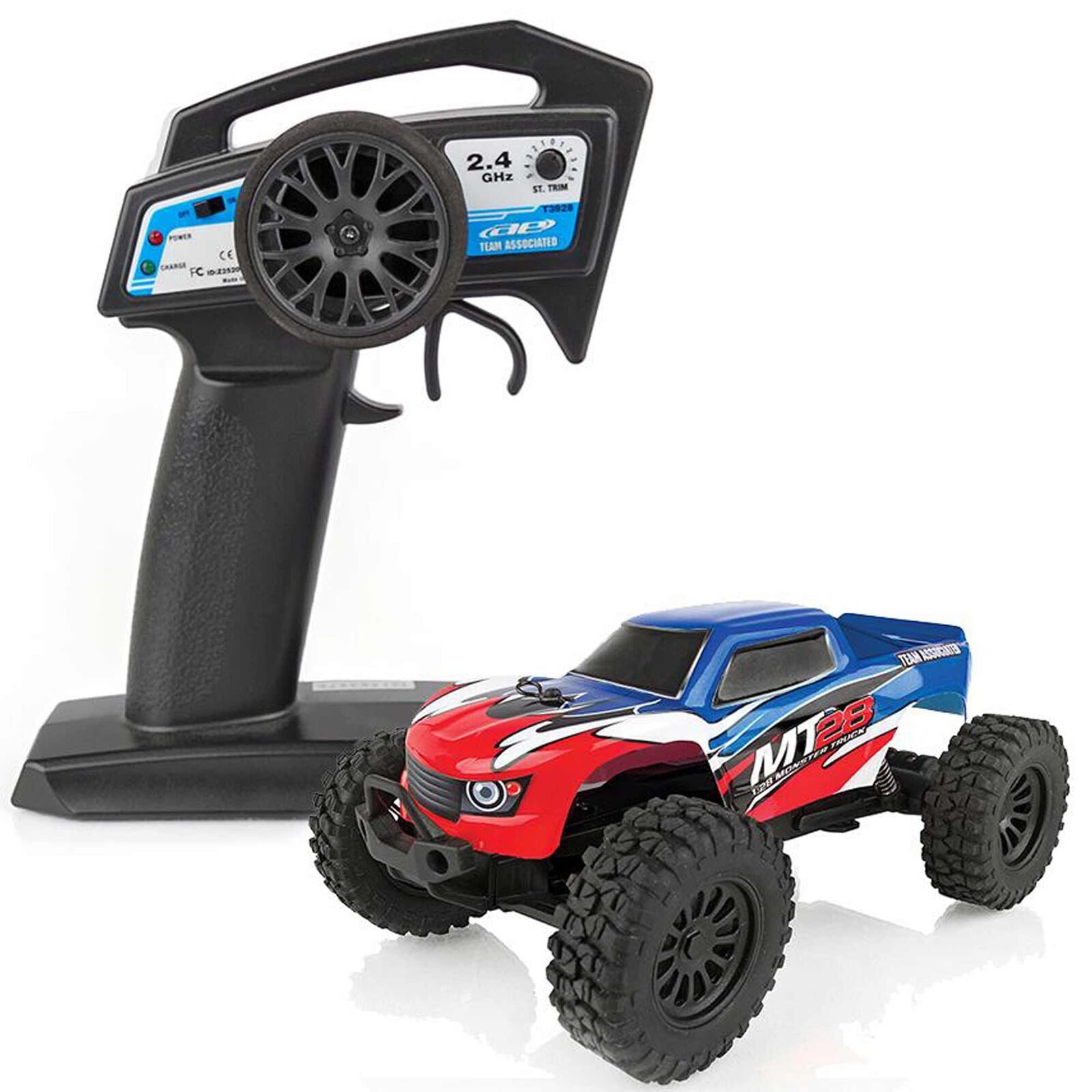 Horizon Hobby 1/28 2WD MT28 Monster Truck Brushed RTR - HeliDirect
