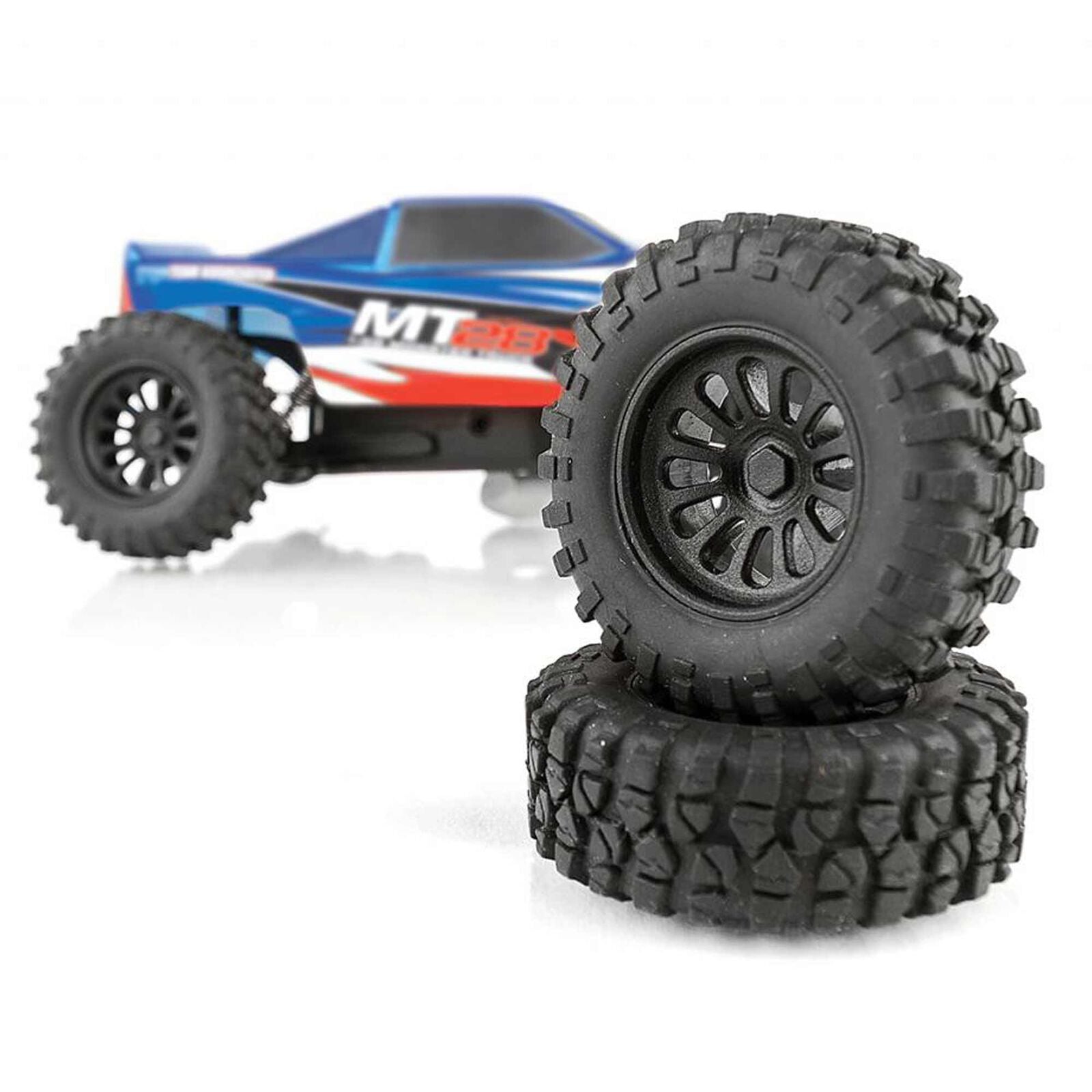 Horizon Hobby 1/28 2WD MT28 Monster Truck Brushed RTR - HeliDirect