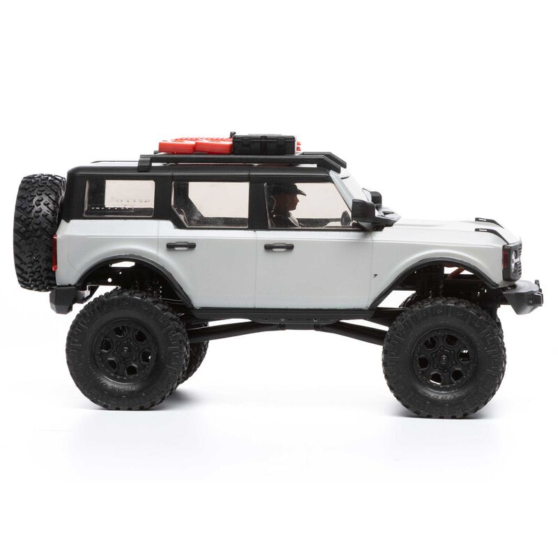 Axial Racing Scx24 2021 Bronco 4WD Truck Brushed RTR, Grey - HeliDirect