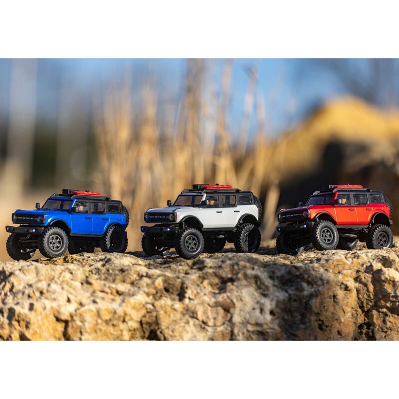 Axial Racing Scx24 2021 Bronco 4WD Truck Brushed RTR, Grey - HeliDirect