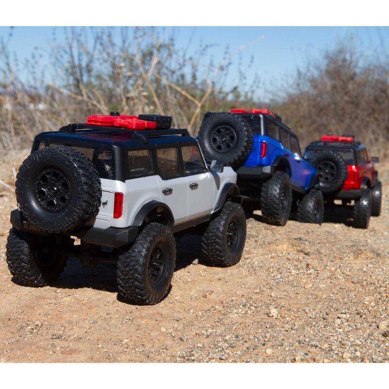 Axial Racing Scx24 2021 Bronco 4WD Truck Brushed RTR, Grey - HeliDirect