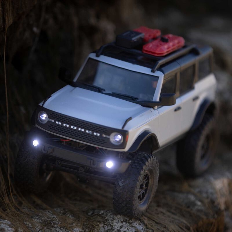 Axial Racing Scx24 2021 Bronco 4WD Truck Brushed RTR, Grey - HeliDirect