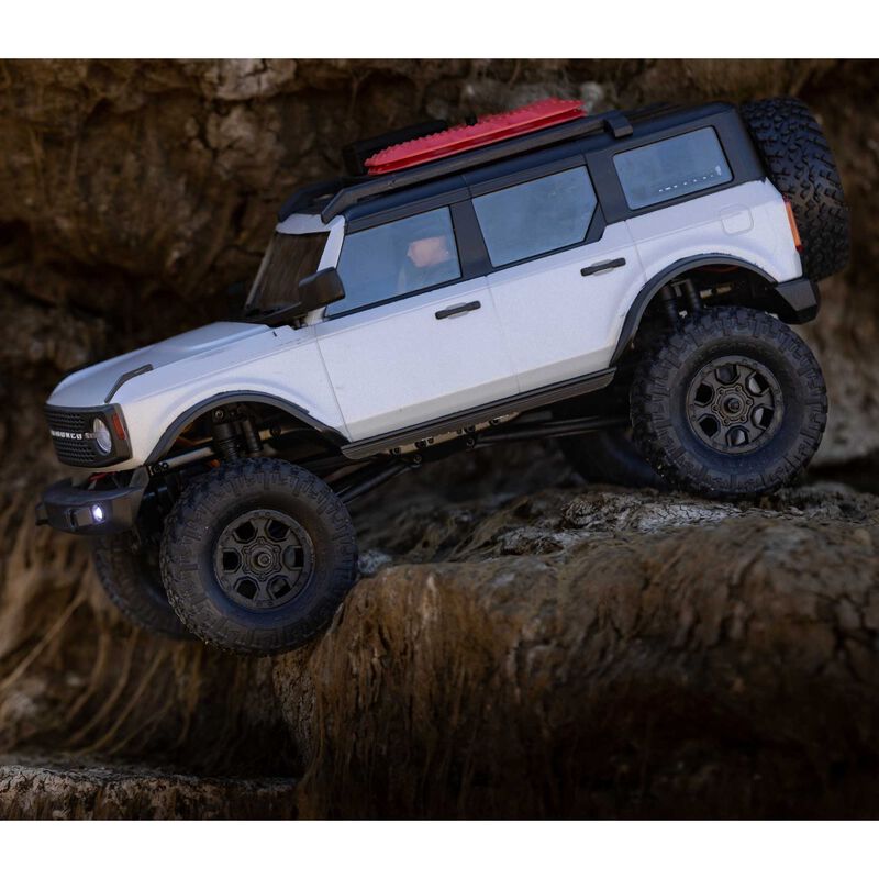 Axial Racing Scx24 2021 Bronco 4WD Truck Brushed RTR, Grey - HeliDirect