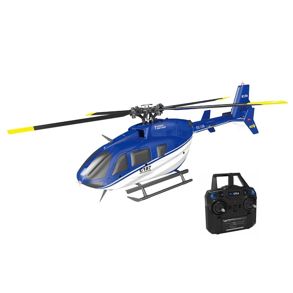 EC-135 100 Size 4CH 6-Axis Gyro Stabilized Scale RC Helicopter RTF C187 - HeliDirect