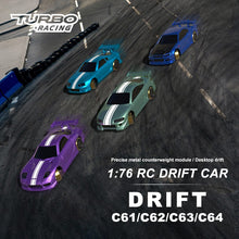 Turbo Racing 4CH 2.4GHZ 1:76 C74 Drift RC Sports Car RTR Kit Mini Proportion