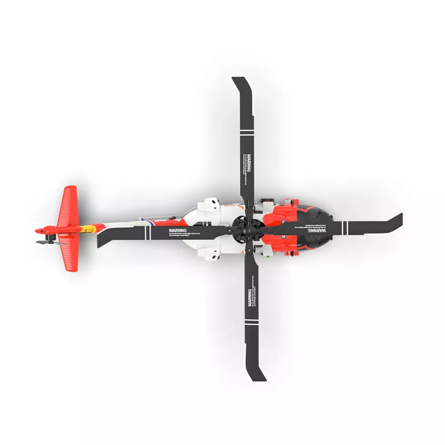 6CH 3D Coast Guard UH-60 Scale RC Helicopter w/ GPS Intelligent Control System - RTF - HeliDirect