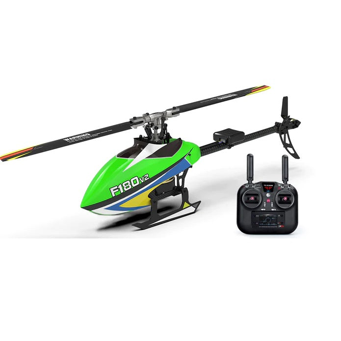 YX F180V2-GPS 6CH RC Helicopter RTF (Green) - HeliDirect