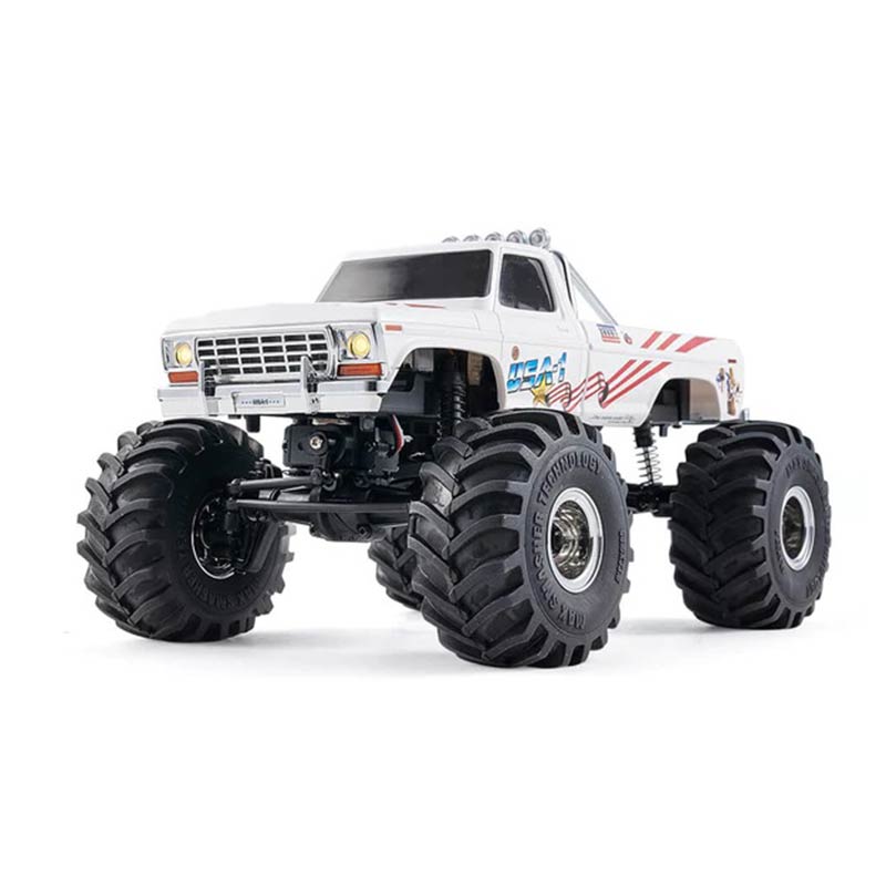 FMS 1:24 FCX24 Max Smasher Monster Truck RTR 4WD - White - HeliDirect