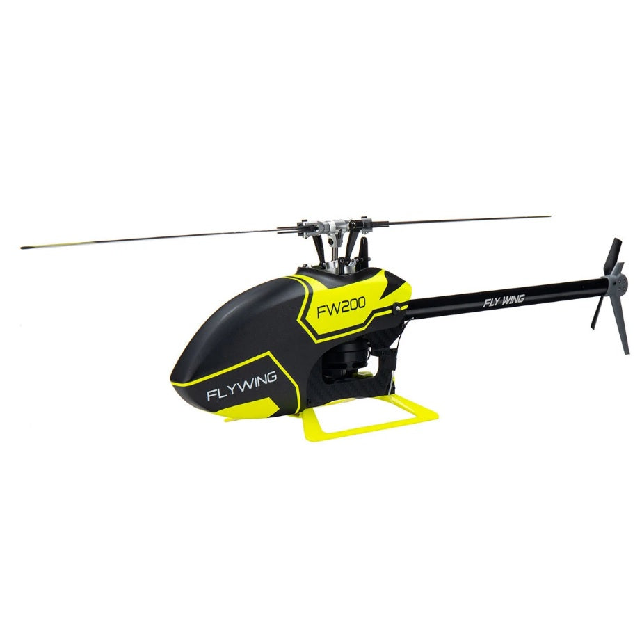 FW200 Helicopter w/ H1 V2 Flight Controller BNF (Yellow) - HeliDirect