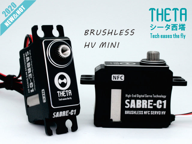THETA SABRE-C1 NFC HV Mini Brushless Servo - HeliDirect