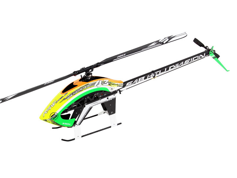 SAB Goblin RAW580 Kit - With S-Line Main and Tail Blades - HeliDirect