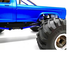TREAL High Clearance Links - Alu 7075 Chassis Lower Linkages For 1/24 FMS FCX24 (Purple) - HeliDirect
