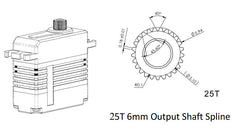 KST X15-855X Mini Brushless Tail Servo - HeliDirect