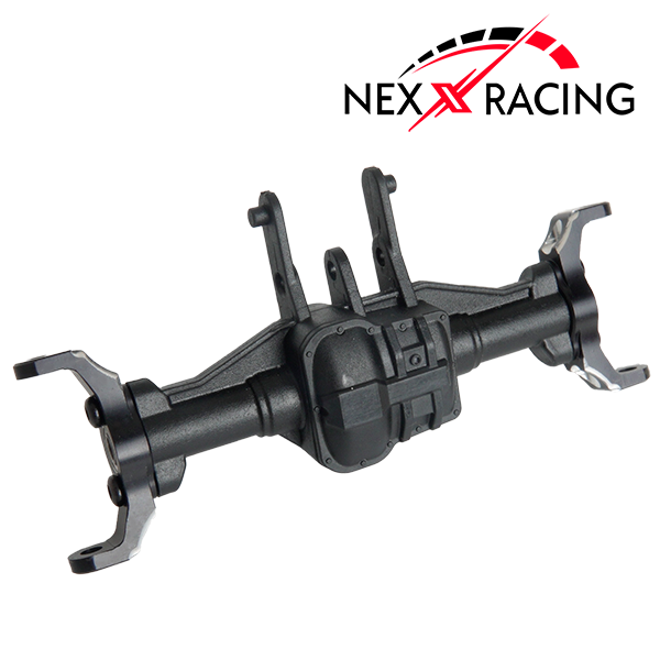 Nexx Racing CNC Alu C Hub Carriers for TRX-4M ( Included Bearing )-Black - HeliDirect