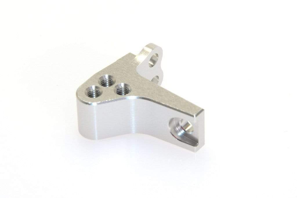 CKD0302 KAOS CNC Aluminum Panhard Lower Mount (silver anodized) DL-Series - HeliDirect