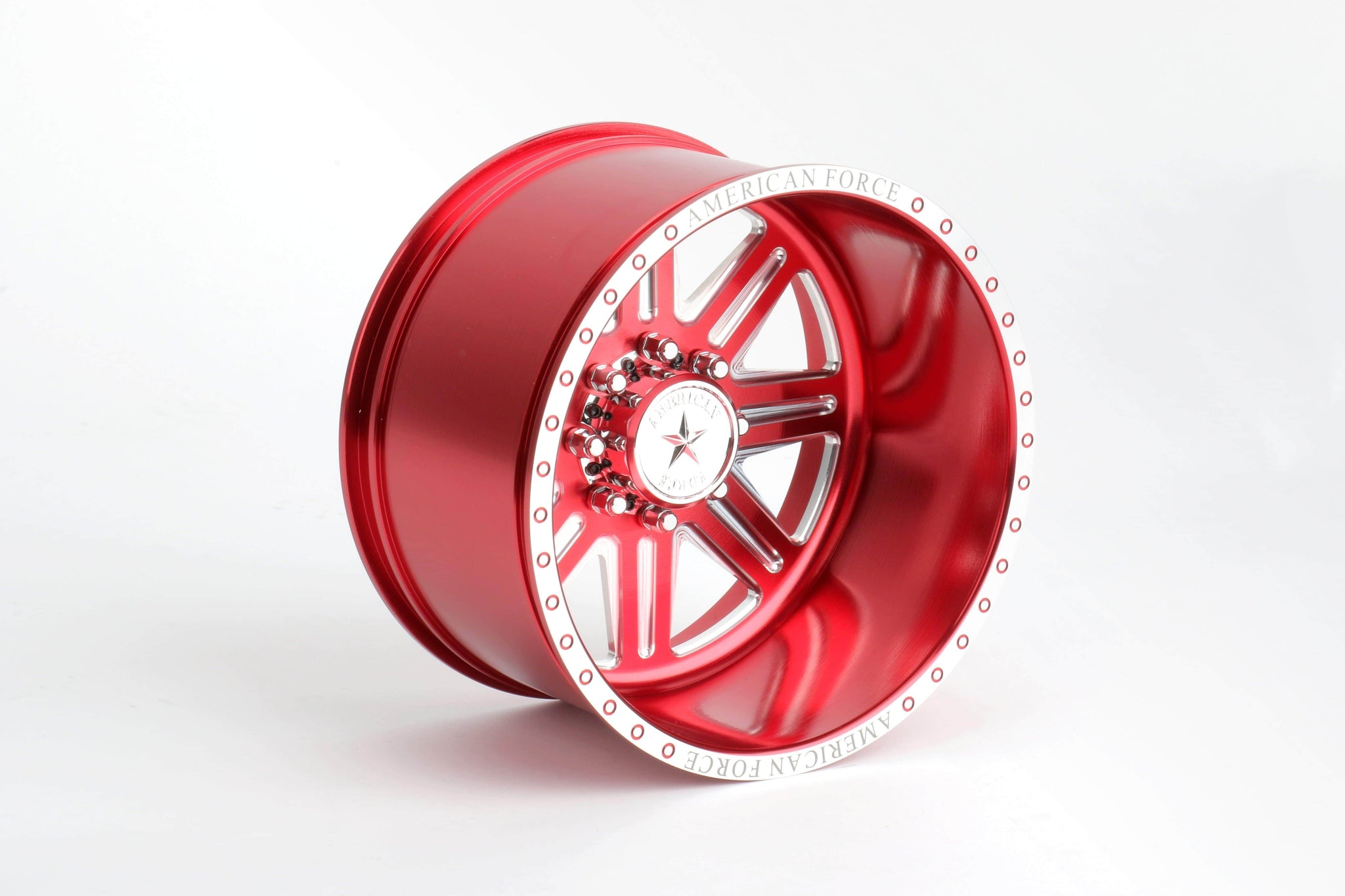 **OpenBox** CKR0523 Forged Alloy CNC American Force Legend SS8 Wheel (-18,Red)