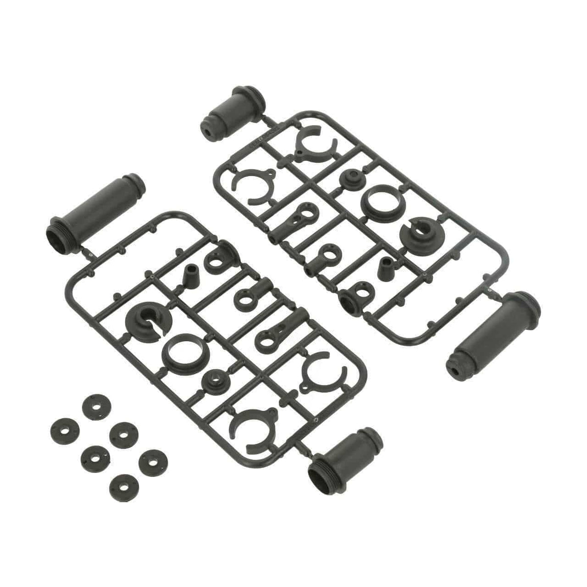 CQ0107 Shock Plastic Parts(175/210MM) - HeliDirect