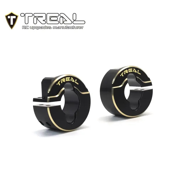 TREAL Brass Rear Counterweight (2P) Axle Weight 13g/pc Upgrades for 1/18 TRX-4M - HeliDirect