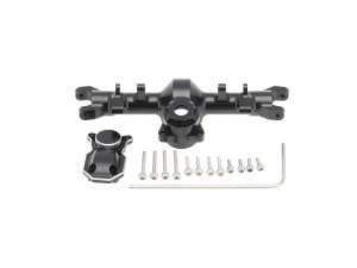 Hobby Details Axial SCX24 Aluminum Alloy Front Axle Housing Black with Cover 1pc - HeliDirect