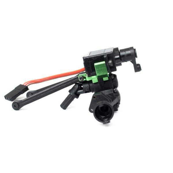 NexxRacing Scx24 Aluminum Servo Mount (BLACK) - HeliDirect