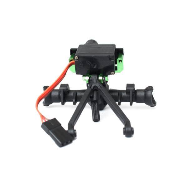 NexxRacing Scx24 Aluminum Servo Mount (BLACK) - HeliDirect
