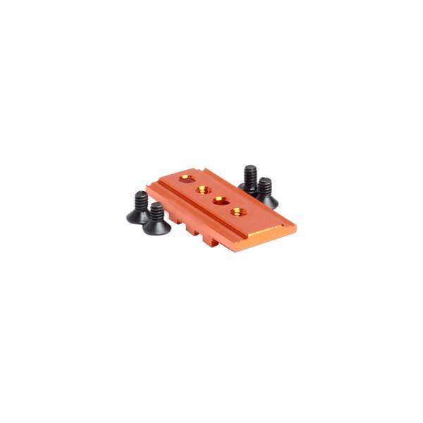 NexxRacing T-Plate Adapter 94-102mm For PN 2.5 (ORANGE) - HeliDirect