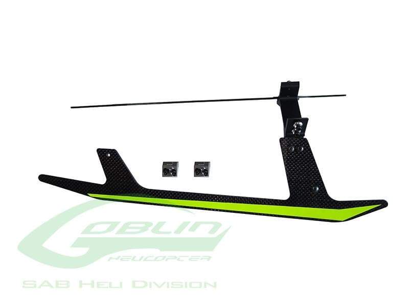 SAB Carbon Fiber Landing Gear Set - Goblin Black Thunder – HeliDirect