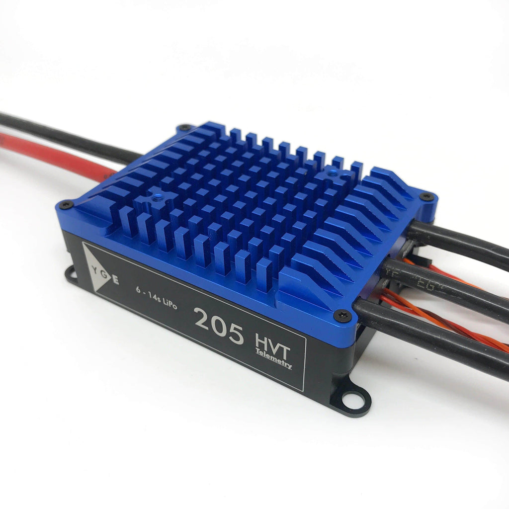 YGE 205A HV Telemetry ESC BEC 12A / 30A HeliDirect