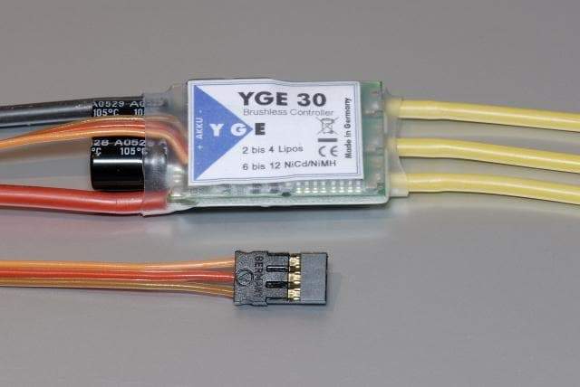 YGE 30 Electronic Speed Controller (ESC) - HeliDirect