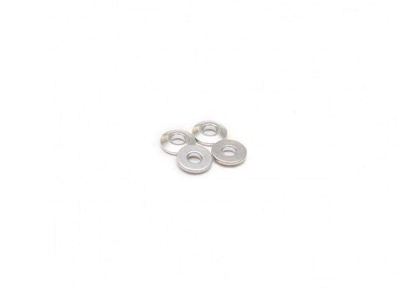 Firefox C129 Helicopter Parts Head Aluminum Washers (4pcs) - HeliDirect